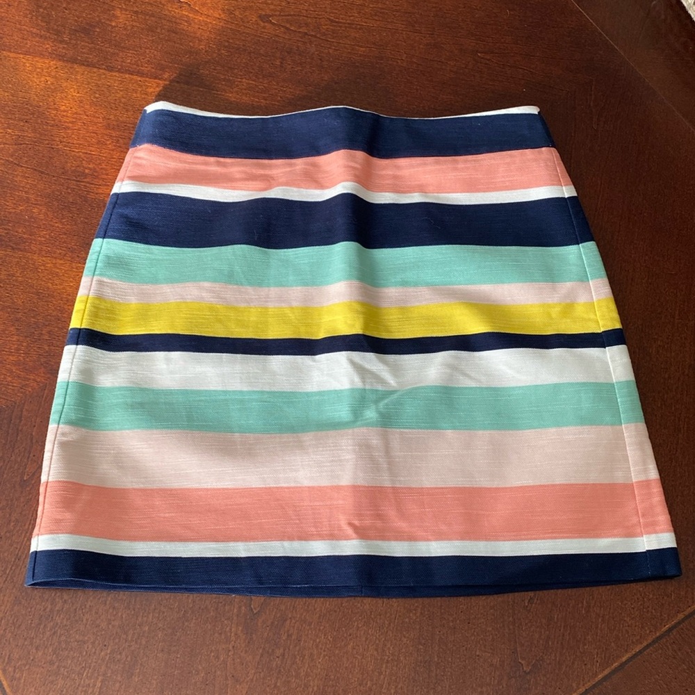Stripe skirt from Loft outlet